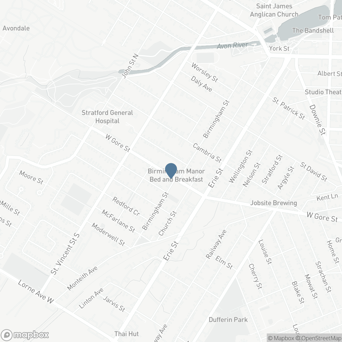 354 WEST GORE STREET, Stratford, Ontario N5A 1L1